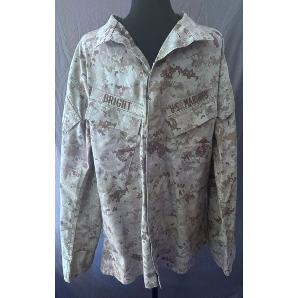 American Apparel USMC Desert MARPAT Camo MCCUU Blouse Medium Regular Jacket